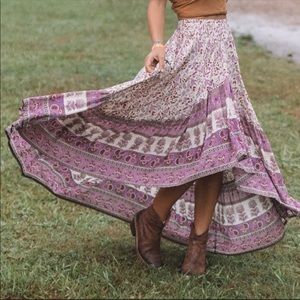 Lilac Gypsy Love Castaway Skirt